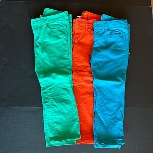Set of 3 loft 0p modern crop pant